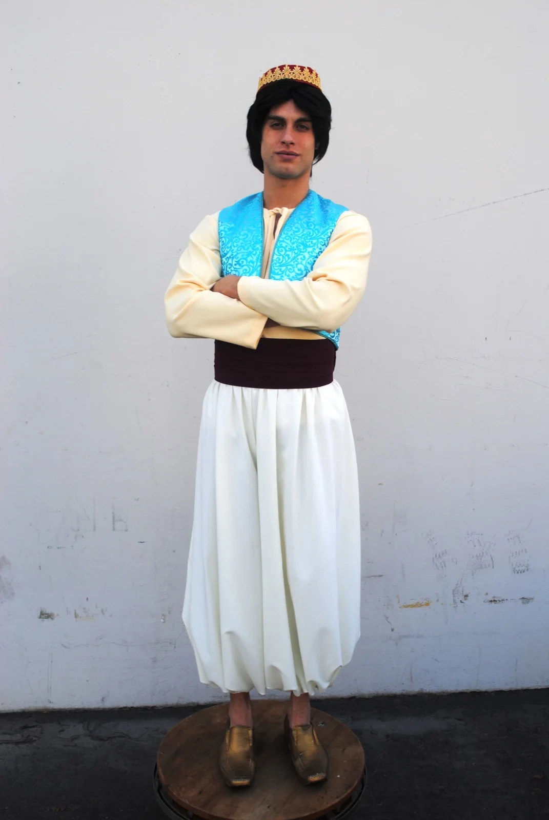 Arabian Prince party character in San Jose