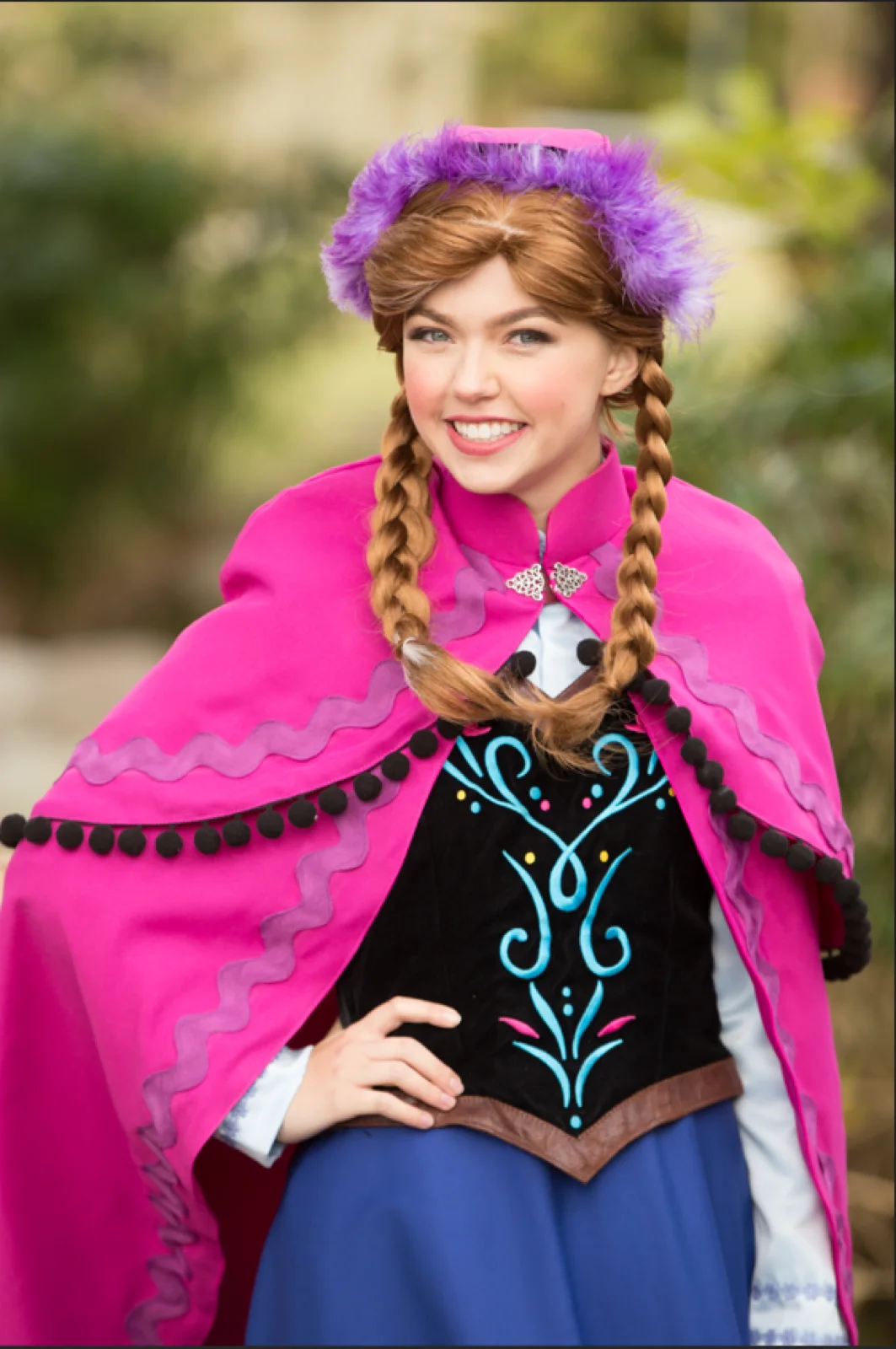 Snow Princess party character in San Jose