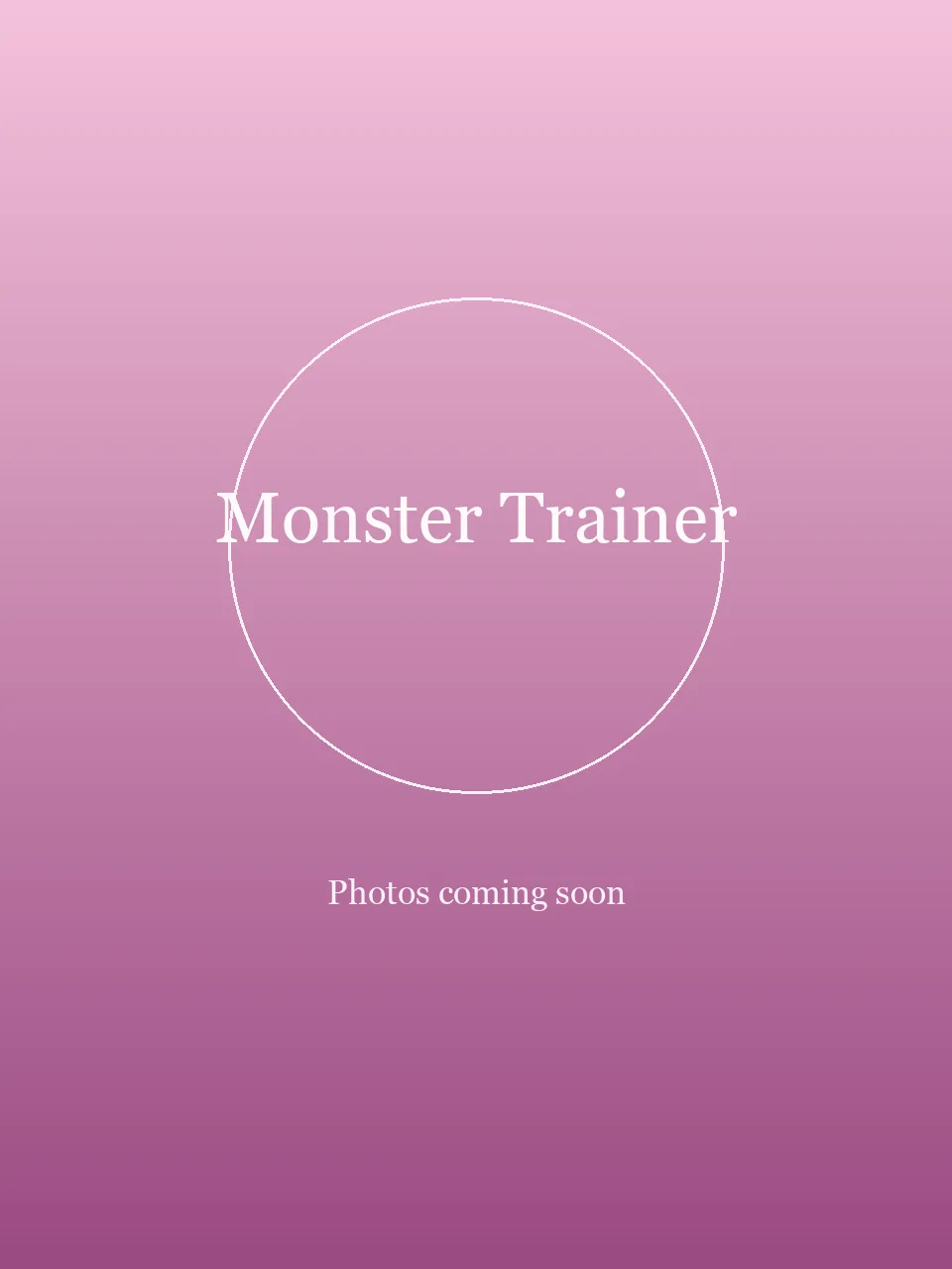 Monster Trainer party character in San Jose