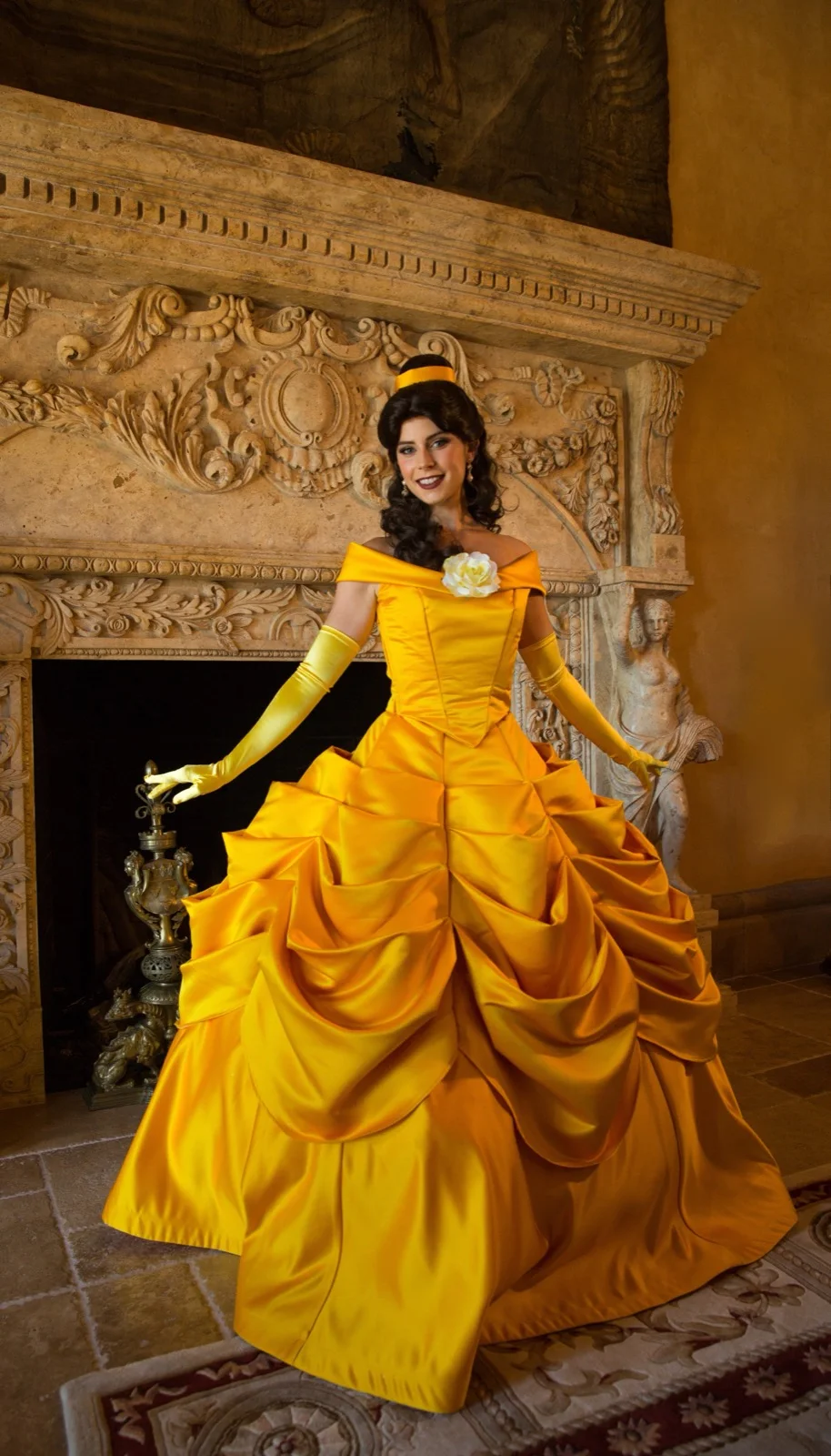 Bookish Princess party character in San Jose