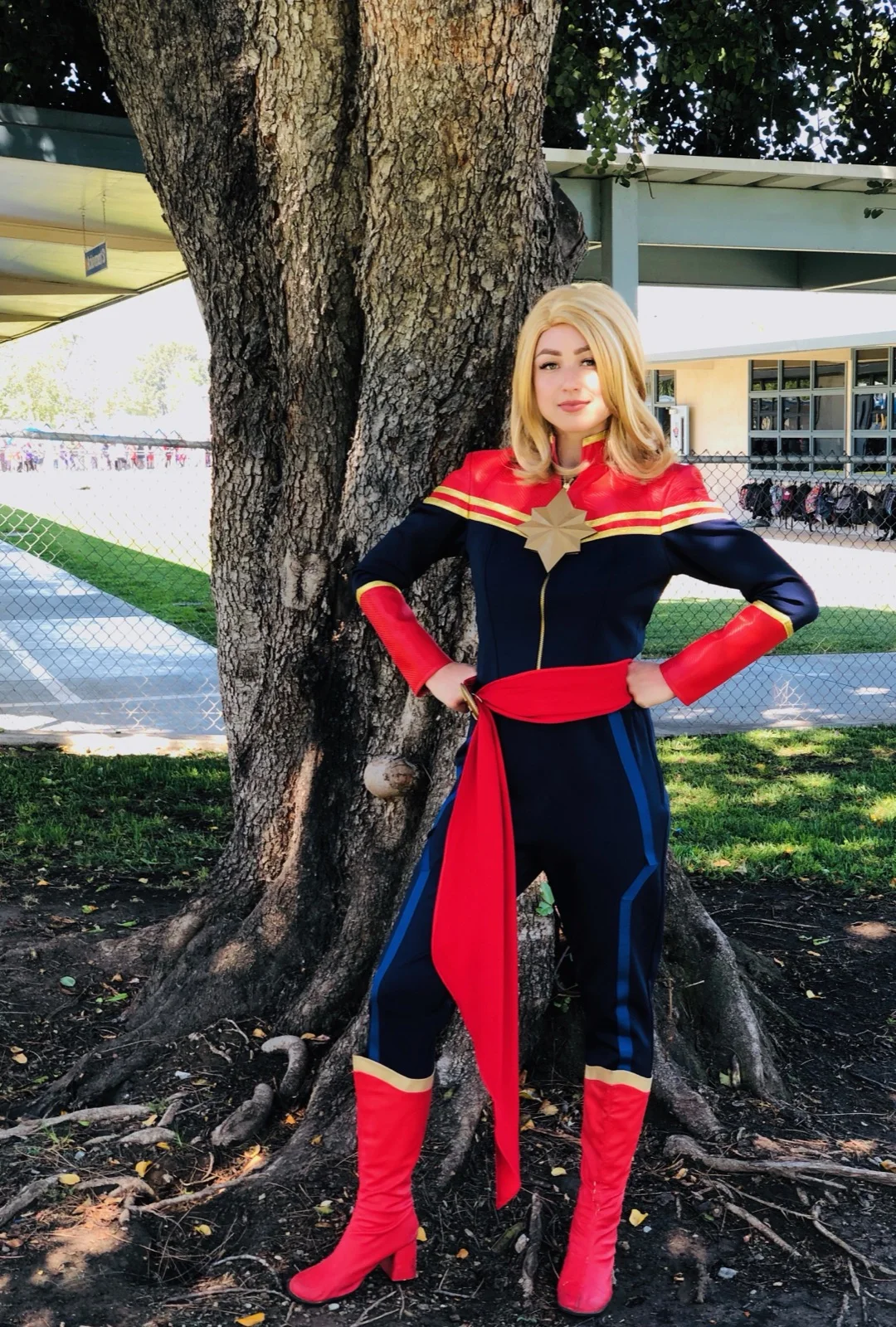 Captain Hero party character in San Jose