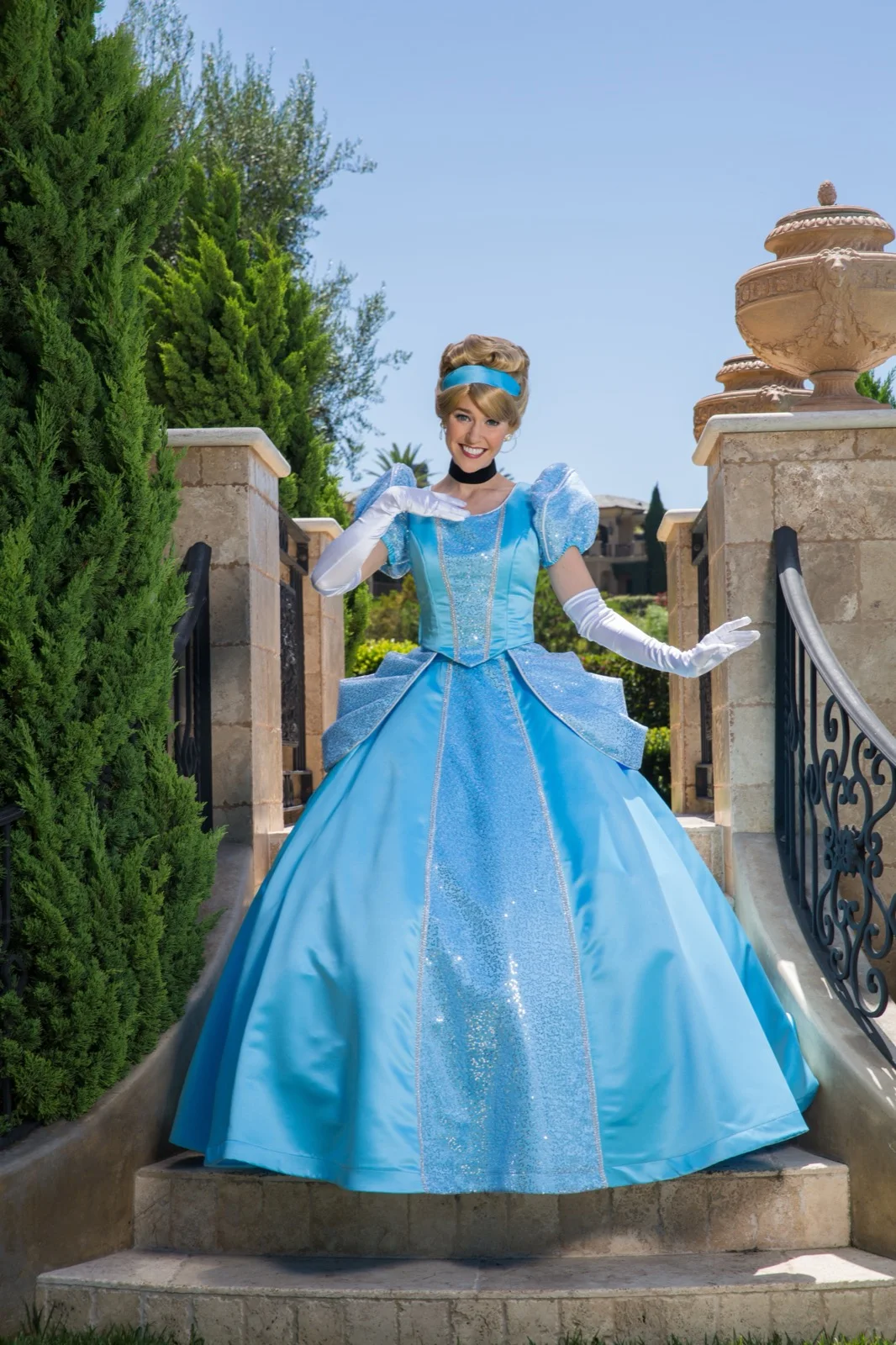 Glass Slipper Princess party character in San Jose