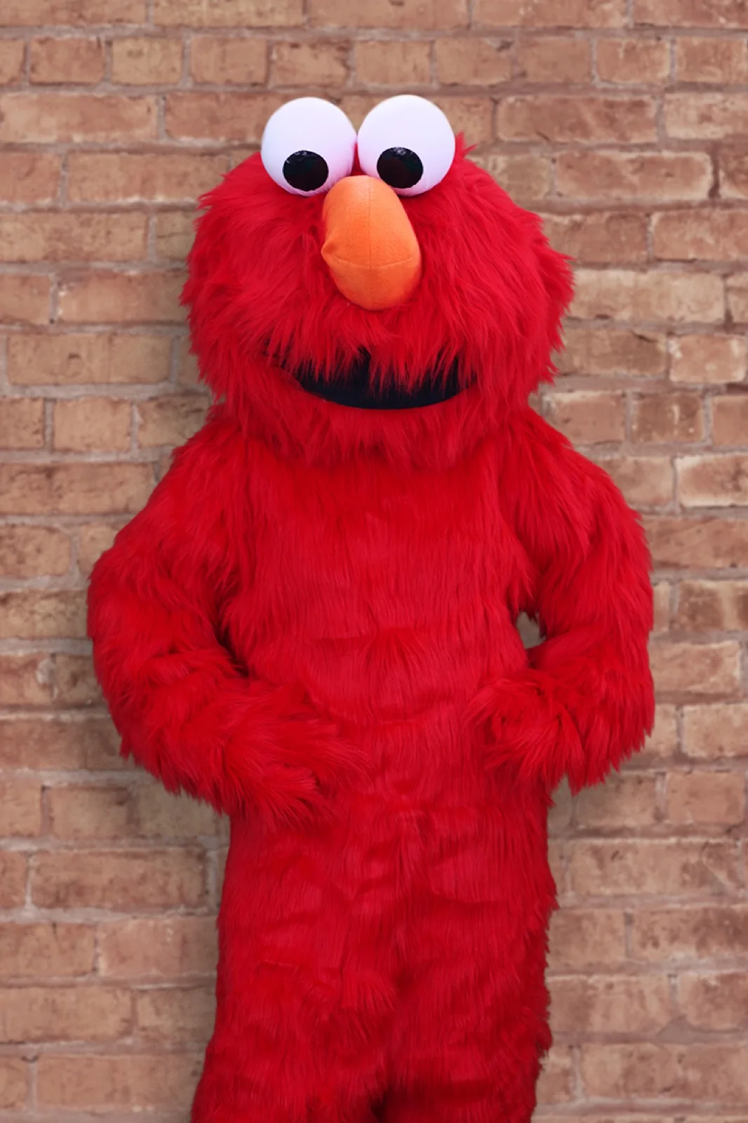 Red Monster party character in San Jose