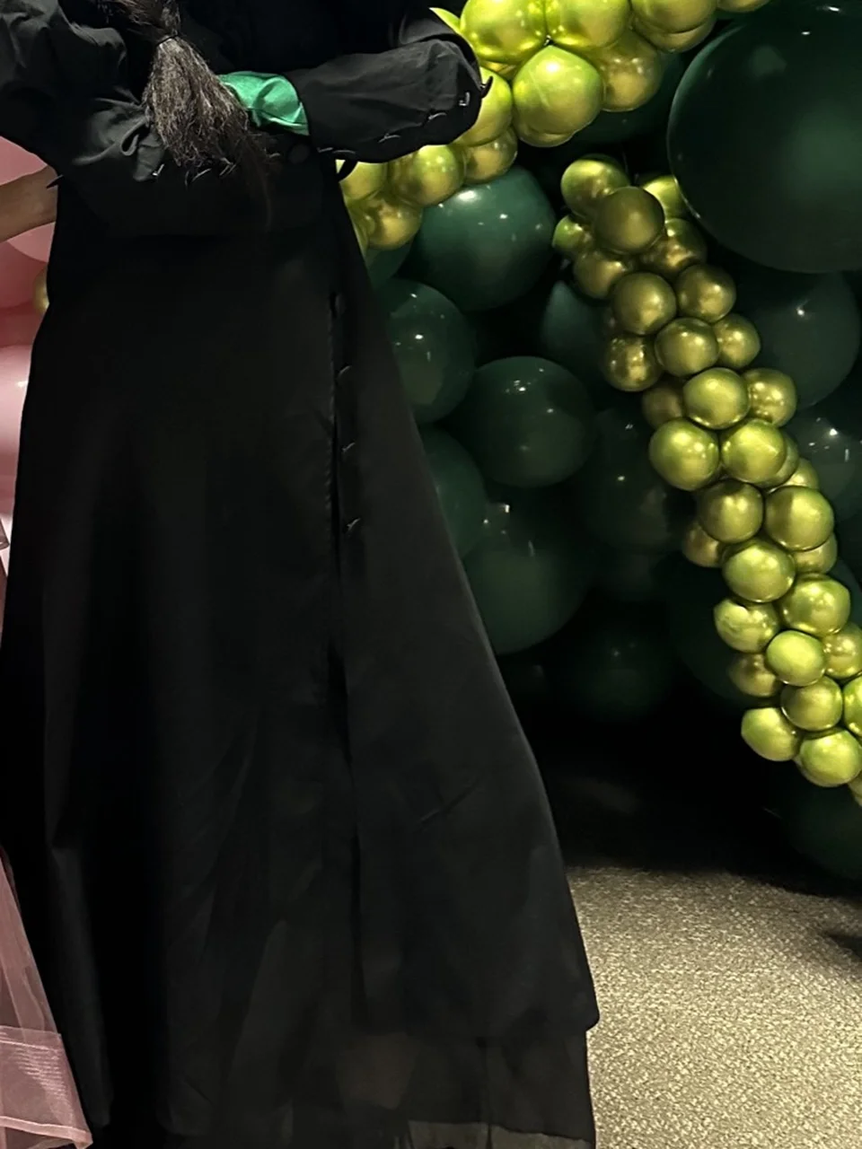 Emerald Witch party character in San Jose