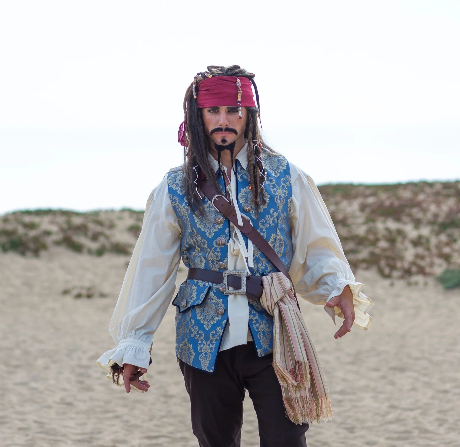 Pirate party character in San Jose