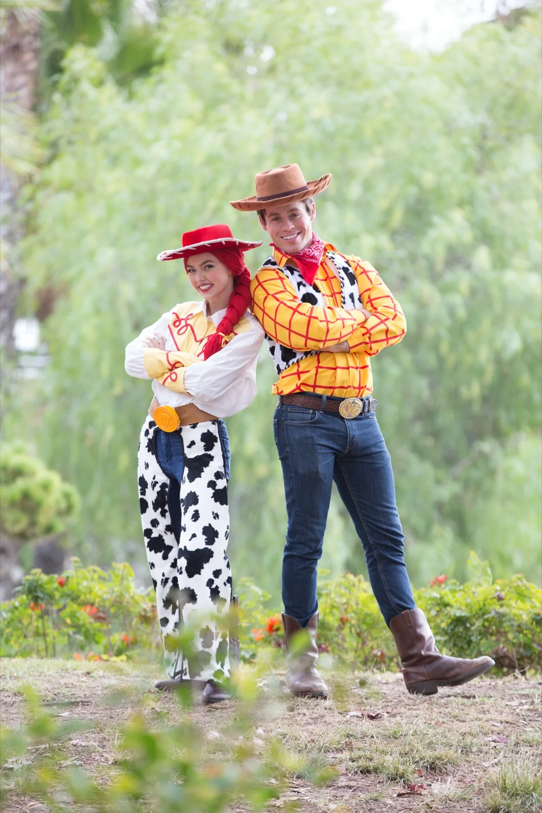 Cow Girl party character in San Jose