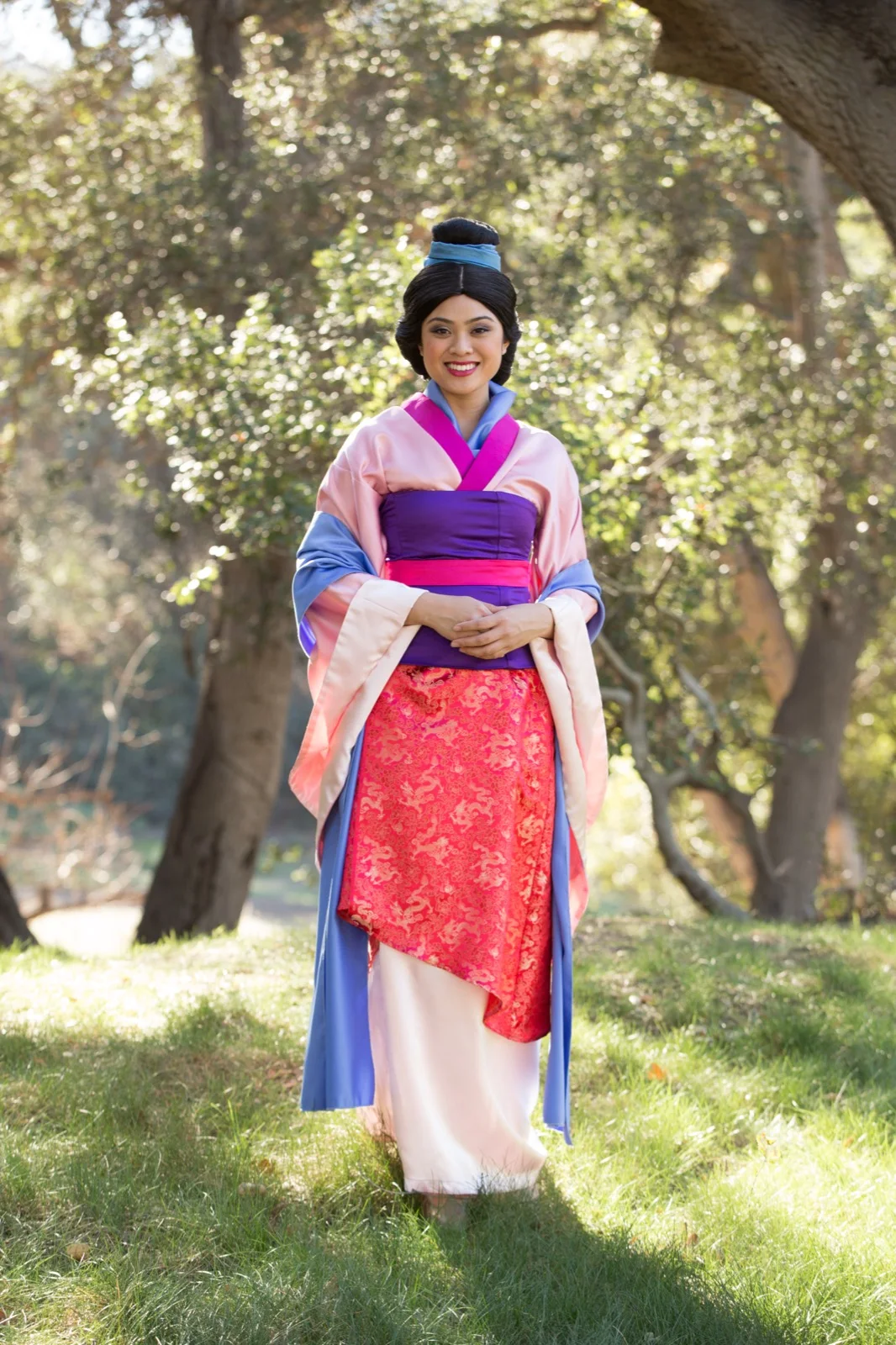 Asian Princess party character in San Jose