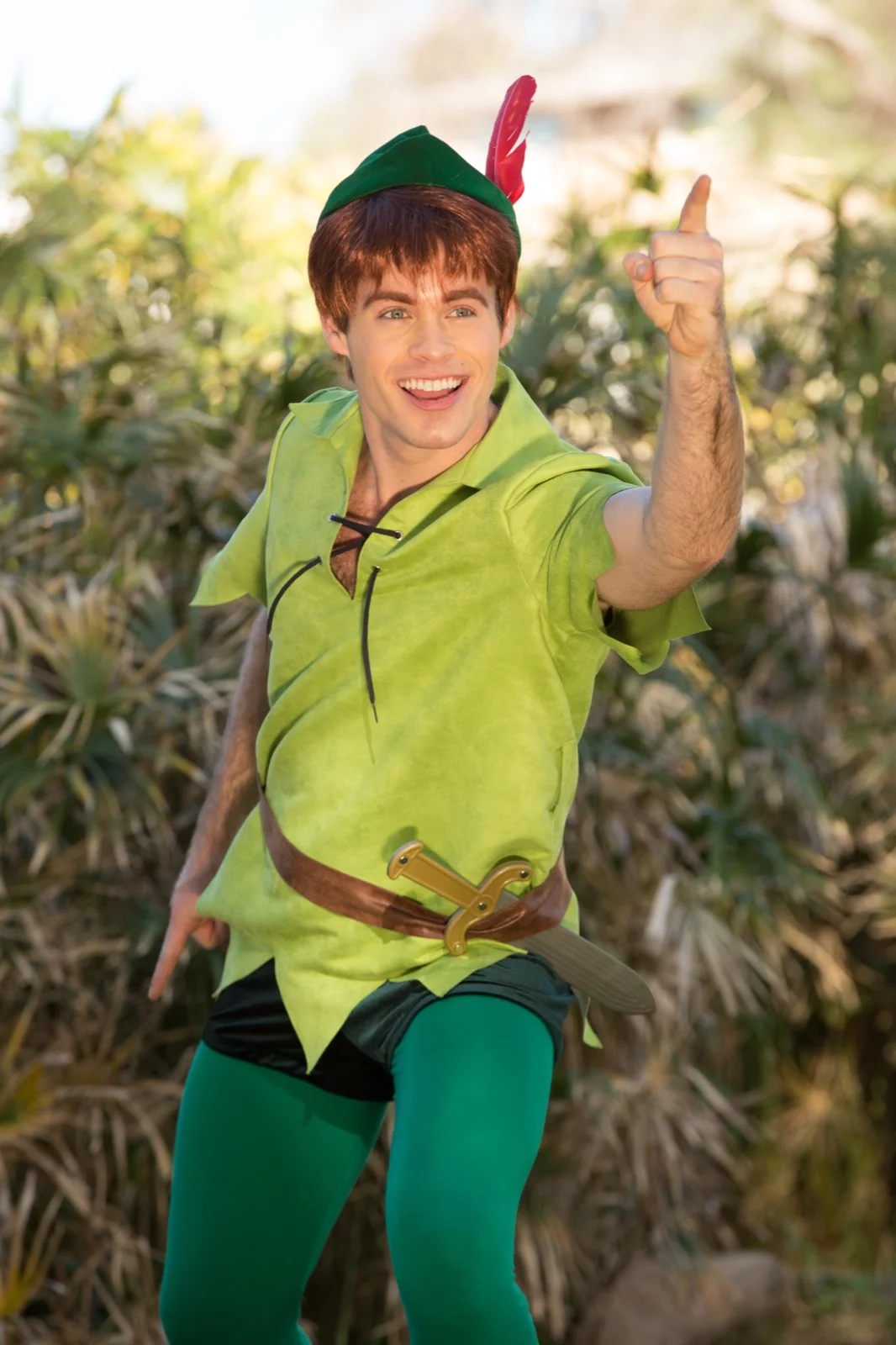 Neverland Boy party character in San Jose