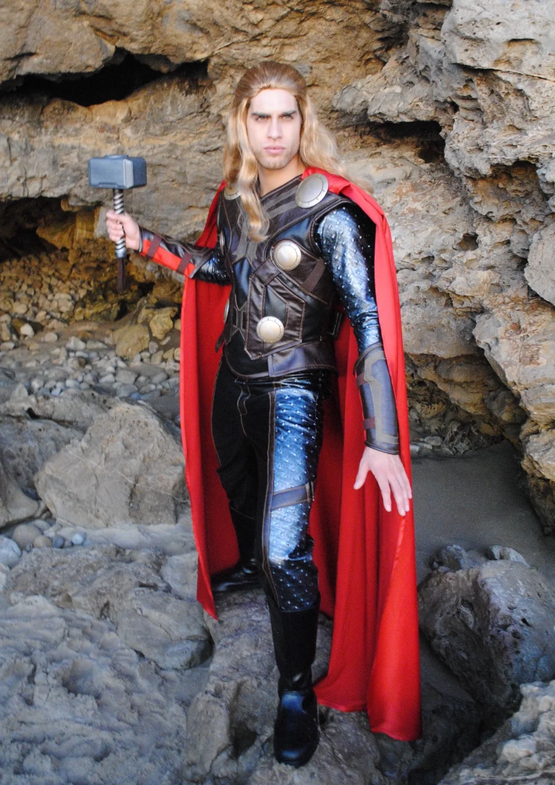 Thunder Hero party character in San Jose