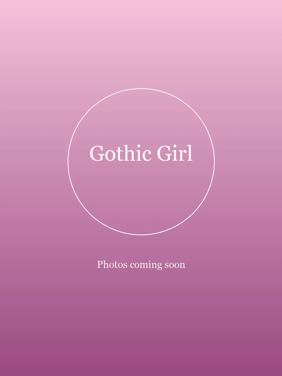 Gothic Girl party character in San Jose