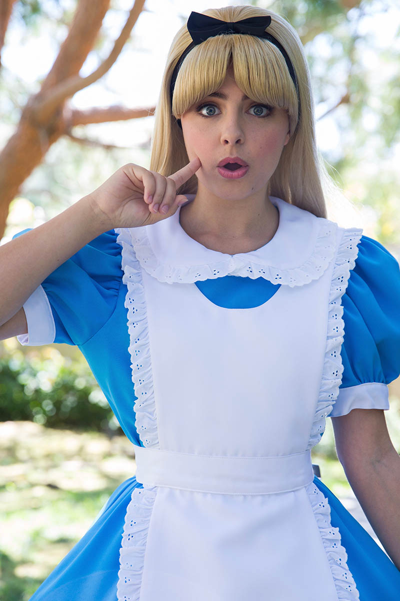 Alice party character for kids in san jose